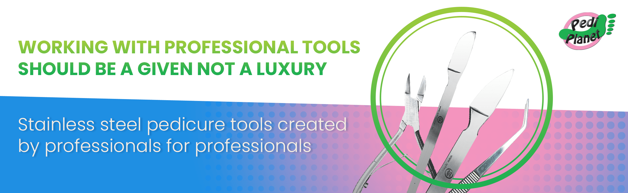 Pedi Planet pedicure instrument