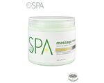 BCL SPA Lemongrass + Green massage cream 473ml