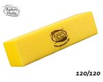 Aphro Nails nail buffer block yellow 120