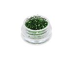 Nail konfetti green