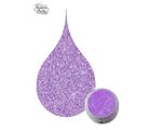 Aphro Nails color acrylic powder purple glitter 3,5 g