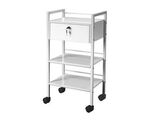Galina trolley with 1 drawer + 2 shelves