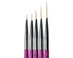 Nail decoration brush set 5pcs