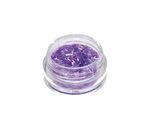 Nail glitter stripe purple