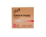 Pedi Planet pedicure scalpel blade (100pcs / box) size: 15