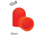 Pedi Planet plastic sanding cap 10mm Medium 5pcs