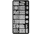 Aphro Nails nail stamping plate Texture Pattern BC03