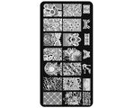 Aphro Nails nail stamping plate Blossom Time BC09