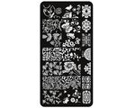 Aphro Nails nail stamping plate Leaf Maniac BC11