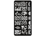 Aphro Nails nail stamping plate Leafy JQL04