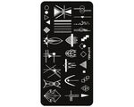 Aphro Nails nail stamping Linear YZW-L15