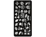 Aphro Nails nail stamping plate One Leaf YZW-L16