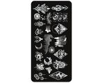 Aphro Nails nail stamping plate Dream World YZW-L18