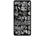 Aphro Nails nail stamping plate Floral Chest BC14