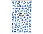 Aphro Nails nail sticker Blue Jungle F759