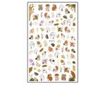 Aphro Nails nail Brown Life sticker F771