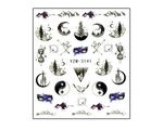 Aphro Nails nail sticker Day and night YZW3141