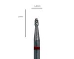 Aphro Nails Pro-line carbide drill bit for artificial nail lance shaped 1.6mm