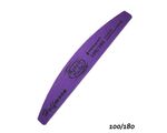 Aphro Nails waterproof half-moon shaped file purple 100/180