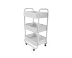 Carello metal tool trolley with 3 shelves