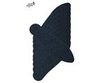 Disposable foot file sanding pad black 80 10pcs