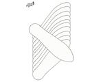 Disposable foot file sanding pad white 150 10pcs