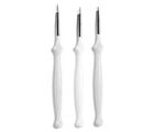 Nail decoration brush set 3pcs