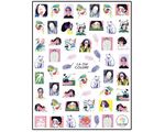 Nail sticker Melady CA738