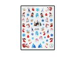 Nail Sticker Snowflake CA724