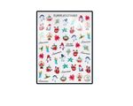 Nail Sticker Snowman CA721