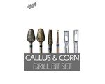 Pedi Planet Callus & Corn drill bit cutter set of 6 pcs