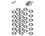 Pedi Planet corns pressure protector PACKAGE 5x(6pcs)