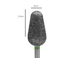 Pedi Planet diamond drill bit large mace shaped (coarse)