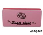 Aphro Nails quick shine block pink 400/3000