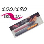 Erlinda nail maid ceramic nail file (grey-yellow)