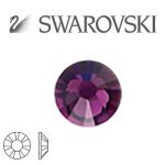 Swarovski rhinestone Amethyst SS3