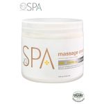 BCL SPA Milk + Honey with White Chocolate massage cream 473ml