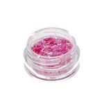 Nail glitter stripe pink