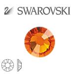 Swarovski rhinestone Topaz SS5