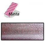 Rhinestone sticker crystal light rose