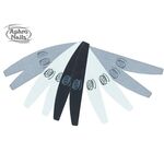Aphro Nails nail file halfmoon 10 pcs package