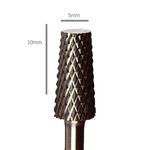 Aphro Nails Pro-line carbide artificial nail drill bit rounded cylinder