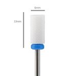 Aphro Nails Pro-line Ceramic Artificial Nail drill bit Cylinder (Medium)