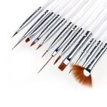 Nail decoration brush set 15 pcs