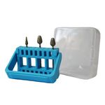Nail drill bits holder with box 16 pcs