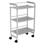 Nerina trolley 3 wooden shelves