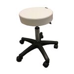 Octolux White gas spring stool