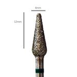 Pedi Planet diamond bit drop-shaped (coarse grit)