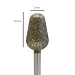 Pedi Planet diamond bit medium mace-shaped (medium grit)