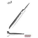 Pedi Planet flat round lens 2mm